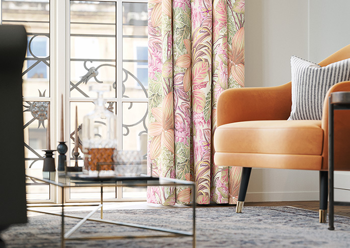 Canopy, Blood Orange - Made to Measure Curtain - Image 5